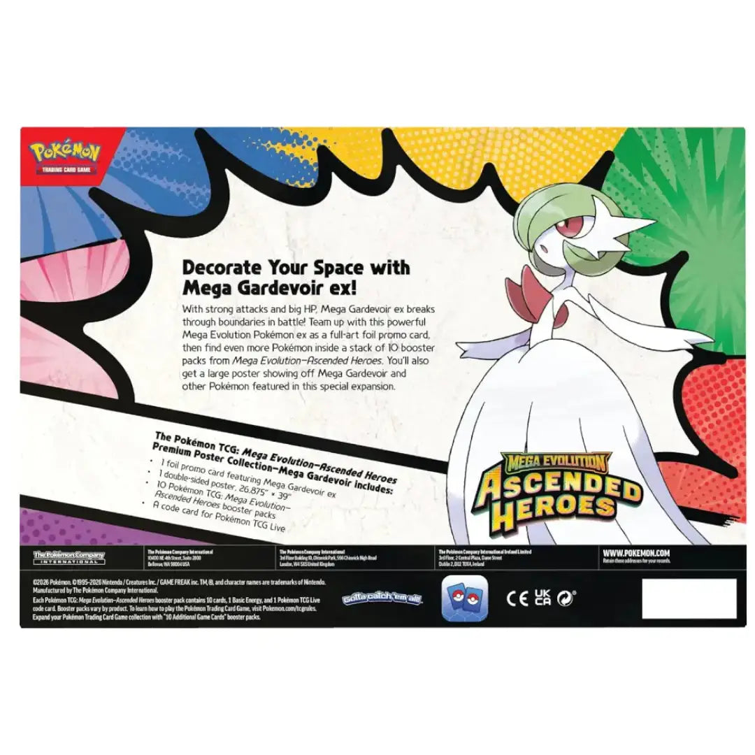 Pokémon Mega Gardevoir Premium Poster Collection English version