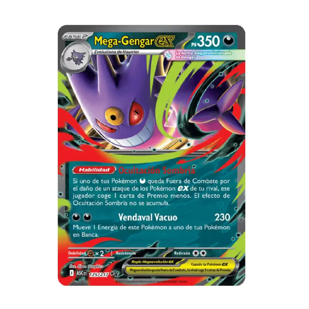 Pokémon TCG Mega Gengar ex Japanese Starter Set 2025