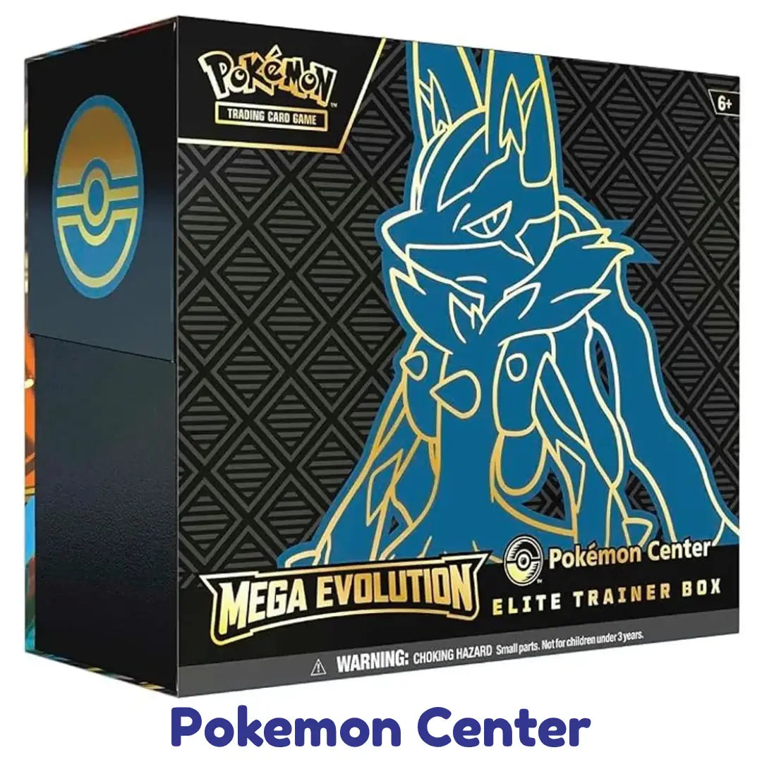 Pokémon TCG Mega Lucario Pokémon Center Elite Trainer Box Premium Mega Evolution Collection sealed