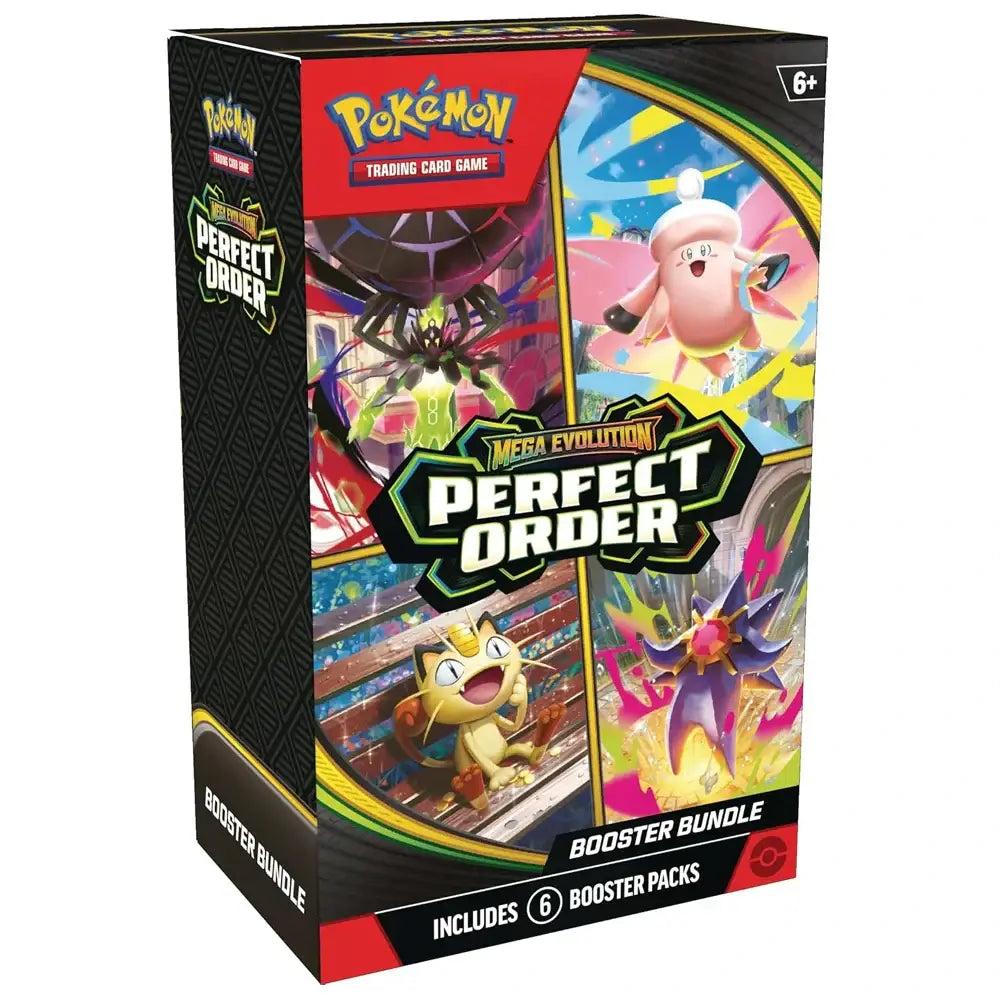 Pokémon TCG Mega Evolution Perfect Order Booster Bundle Sealed Trading Card Bundle Mumbai Collector Ace