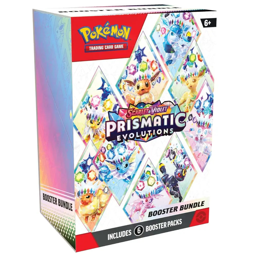 Pokémon Scarlet & Violet Prismatic Evolutions 6 Pack Bundle - Collectorace Mumbai