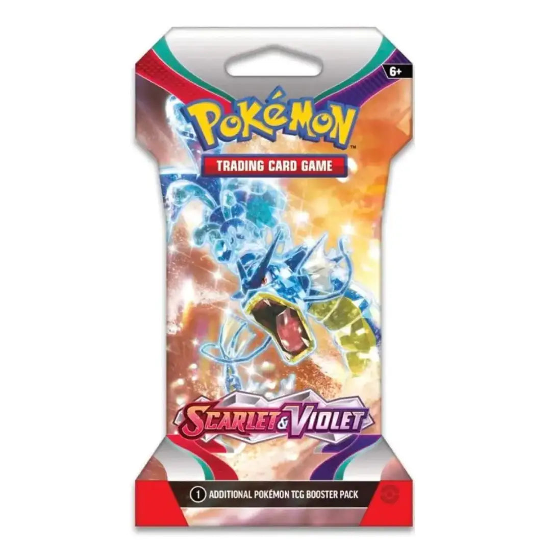 Pokémon TCG Scarlet & Violet sealed sleeved booster pack