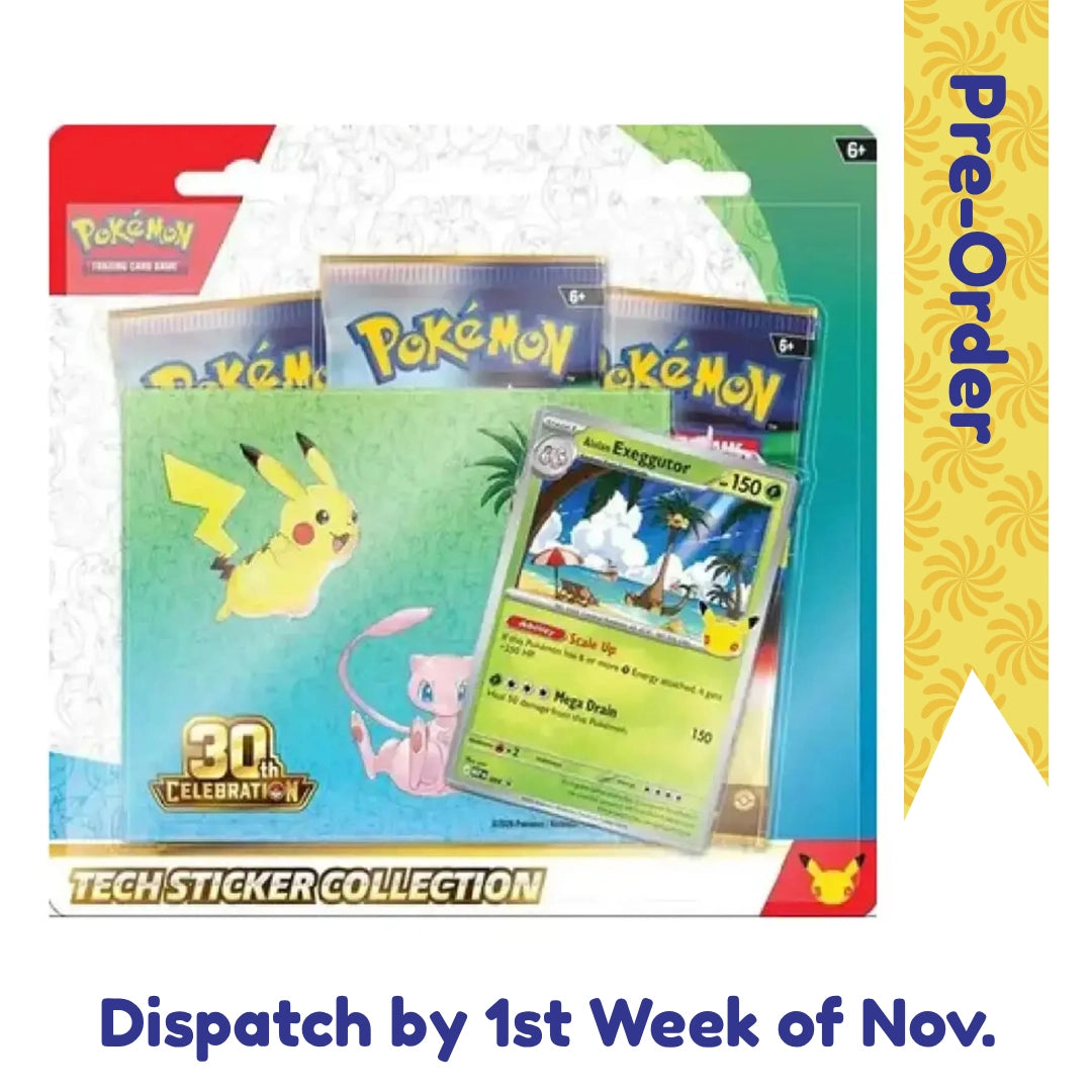 Pokémon TCG 30th Celebration Tech Sticker Collection