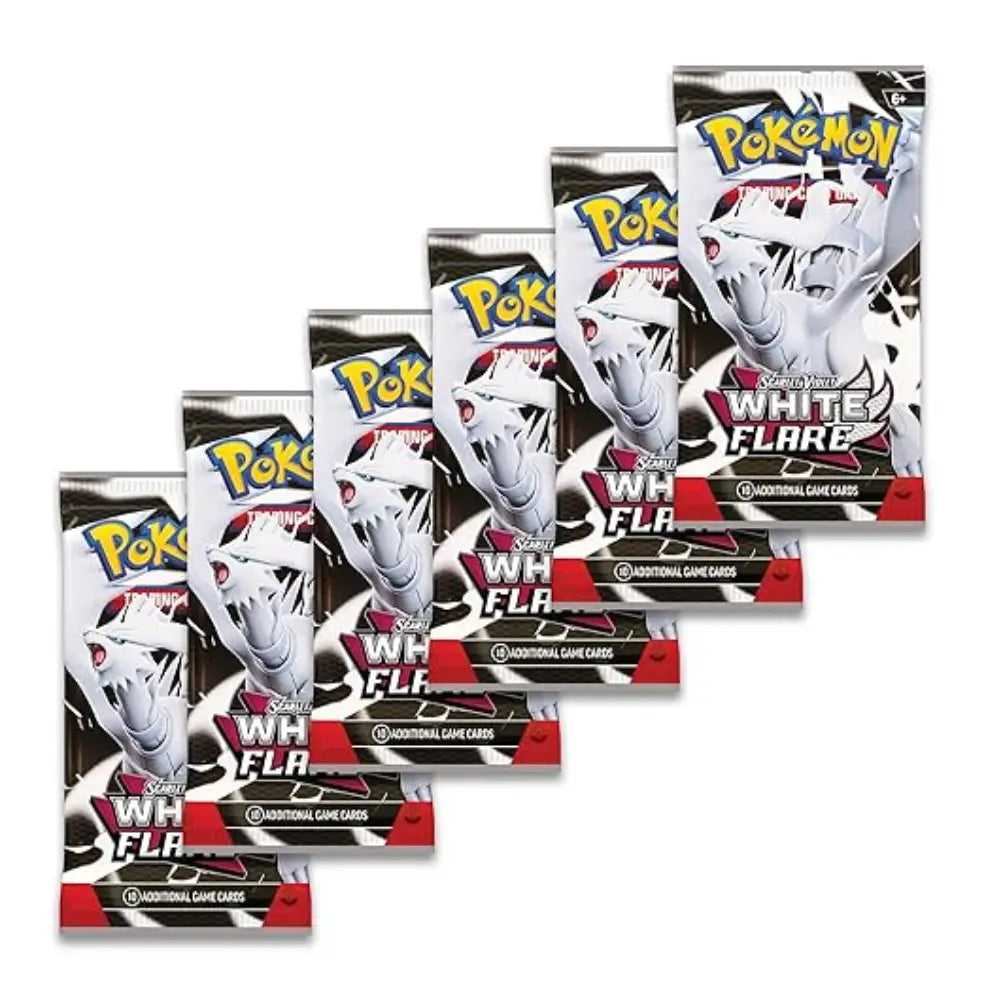Pokémon TCG Scarlet & Violet White Flare Booster Bundle 6 Packs booster box buy from collector ace Mumbai 