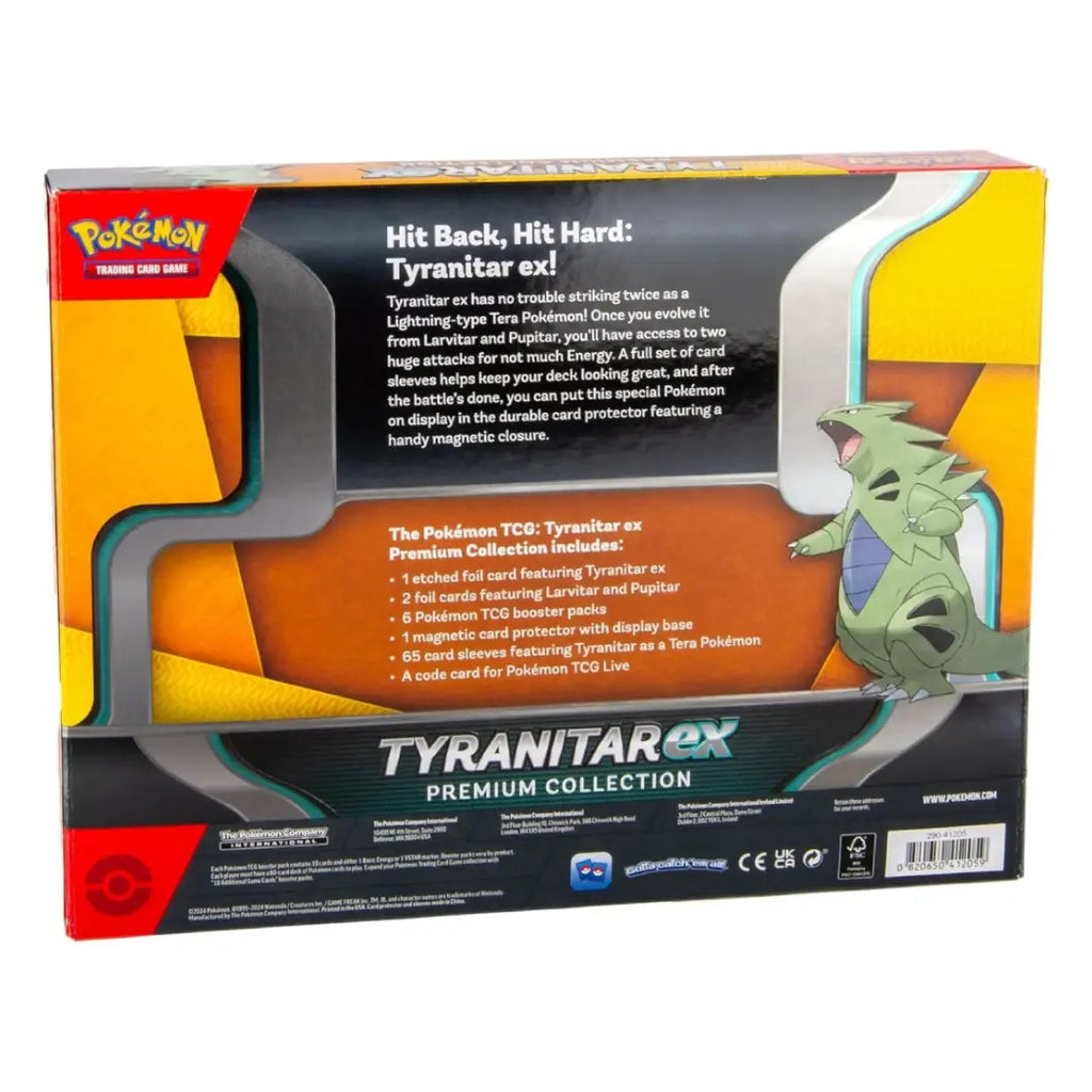 Pokémon Trading Card Game Tyranitar ex Premium Collection Box