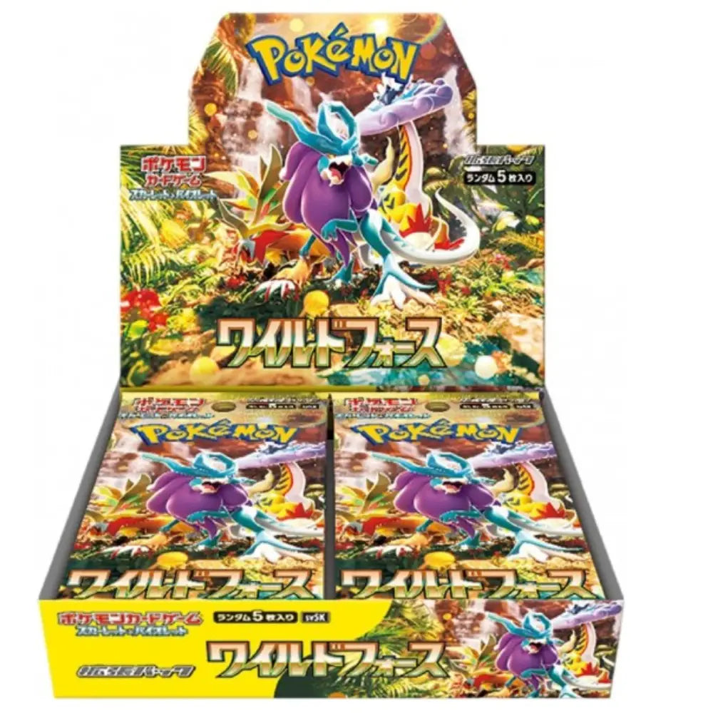 Pokémon Wild Force SV5K Japanese Pokémon TCG Booster Pack