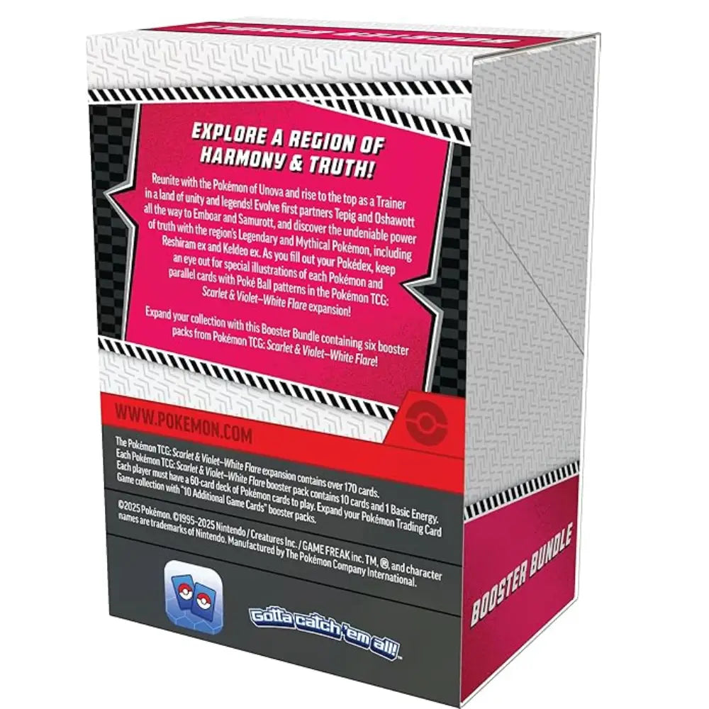 Pokemon Scarlet and Violet White Flare Booster Box with 6 Packs buy in india mumbai 