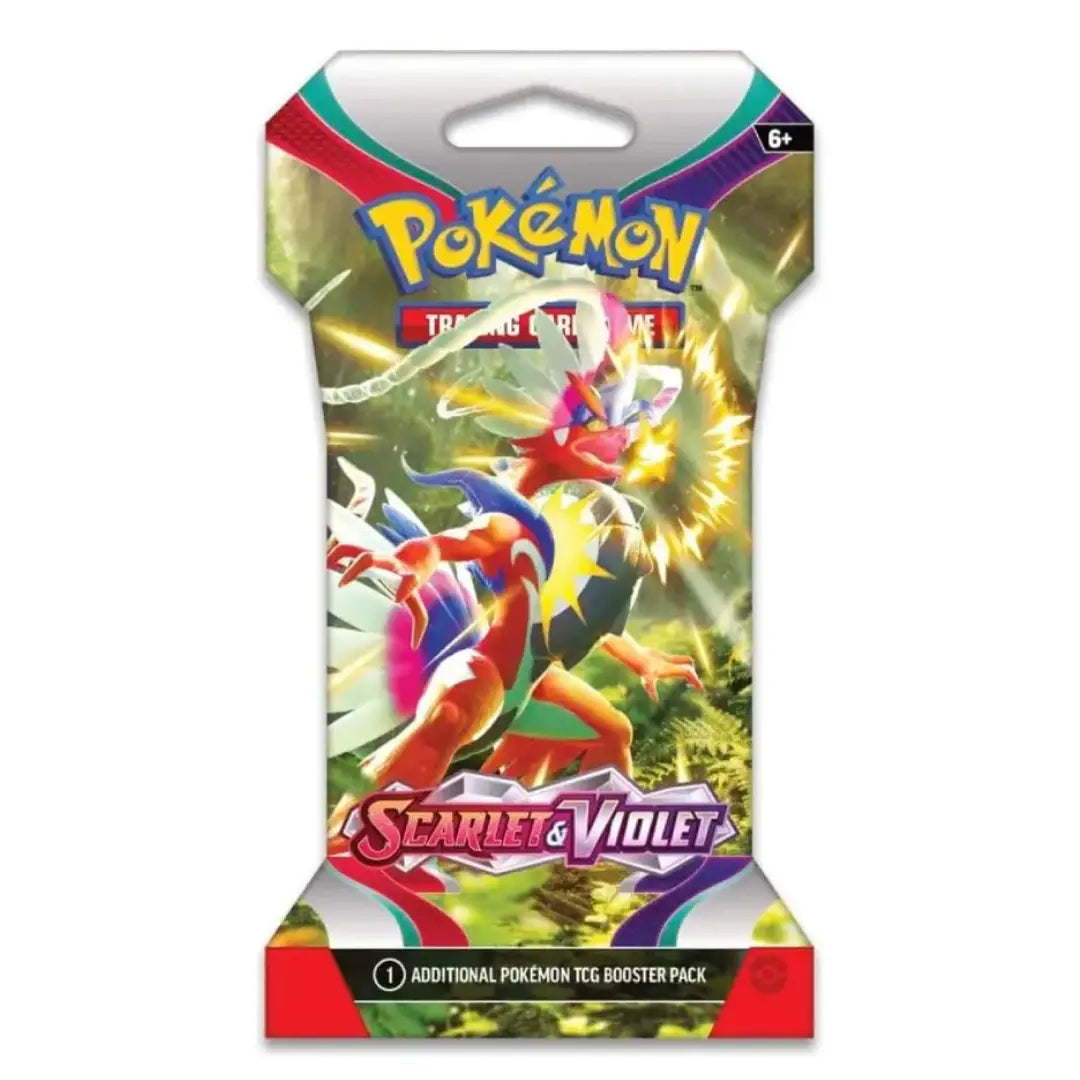 Pokémon TCG Scarlet & Violet sleeved booster pack English version