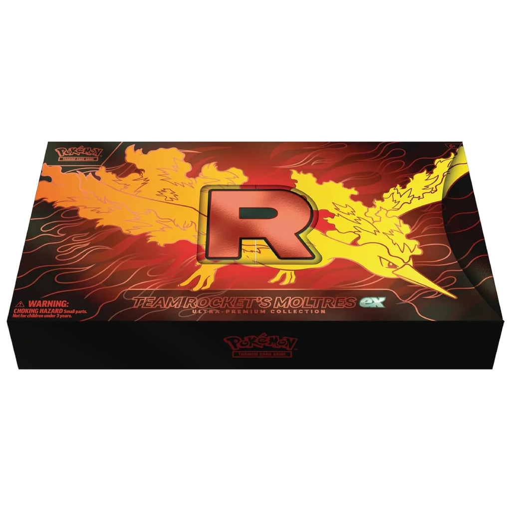 sealed Pokémon TCG Team Rocket’s Moltres ex Ultra-Premium Collection