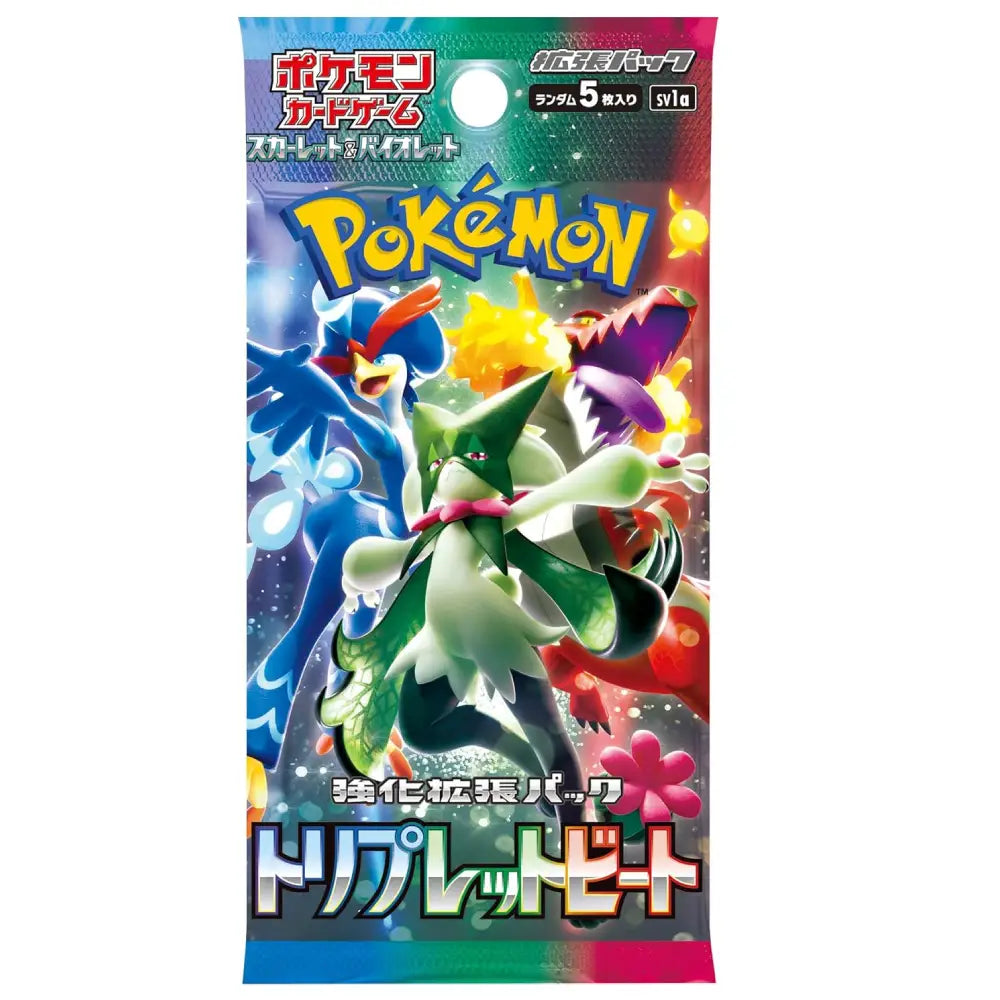 Pokémon TCG Triplet Beat Booster Pack Japanese Version