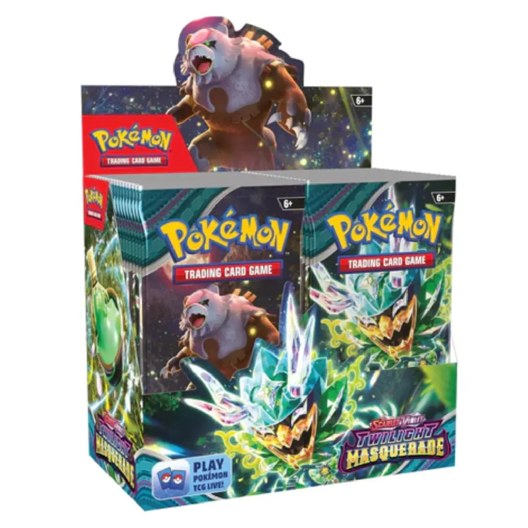Pokémon TCG Scarlet & Violet Twilight Masquerade Booster Display Box with 36 English booster packs