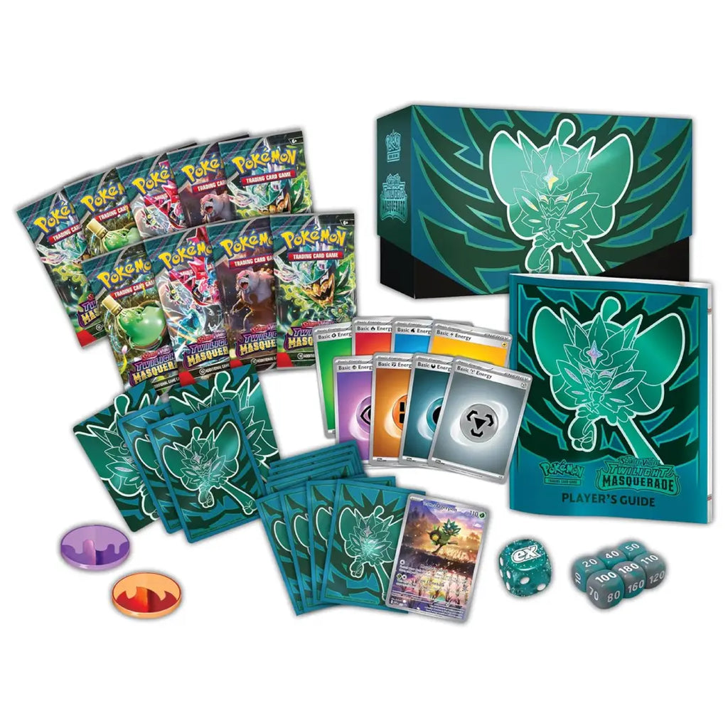 Pokémon Twilight Masquerade Elite Trainer Box English version sealed