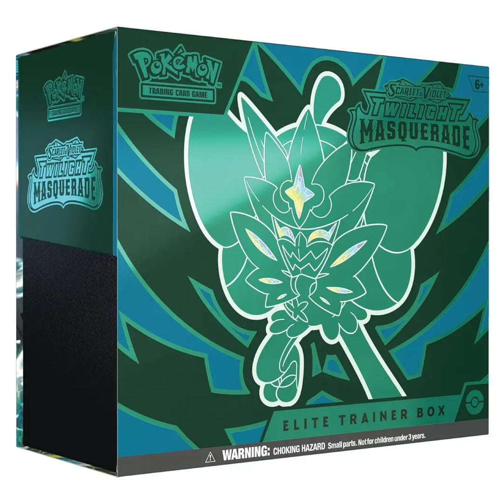 Pokémon TCG Scarlet & Violet Twilight Masquerade Elite Trainer Box English