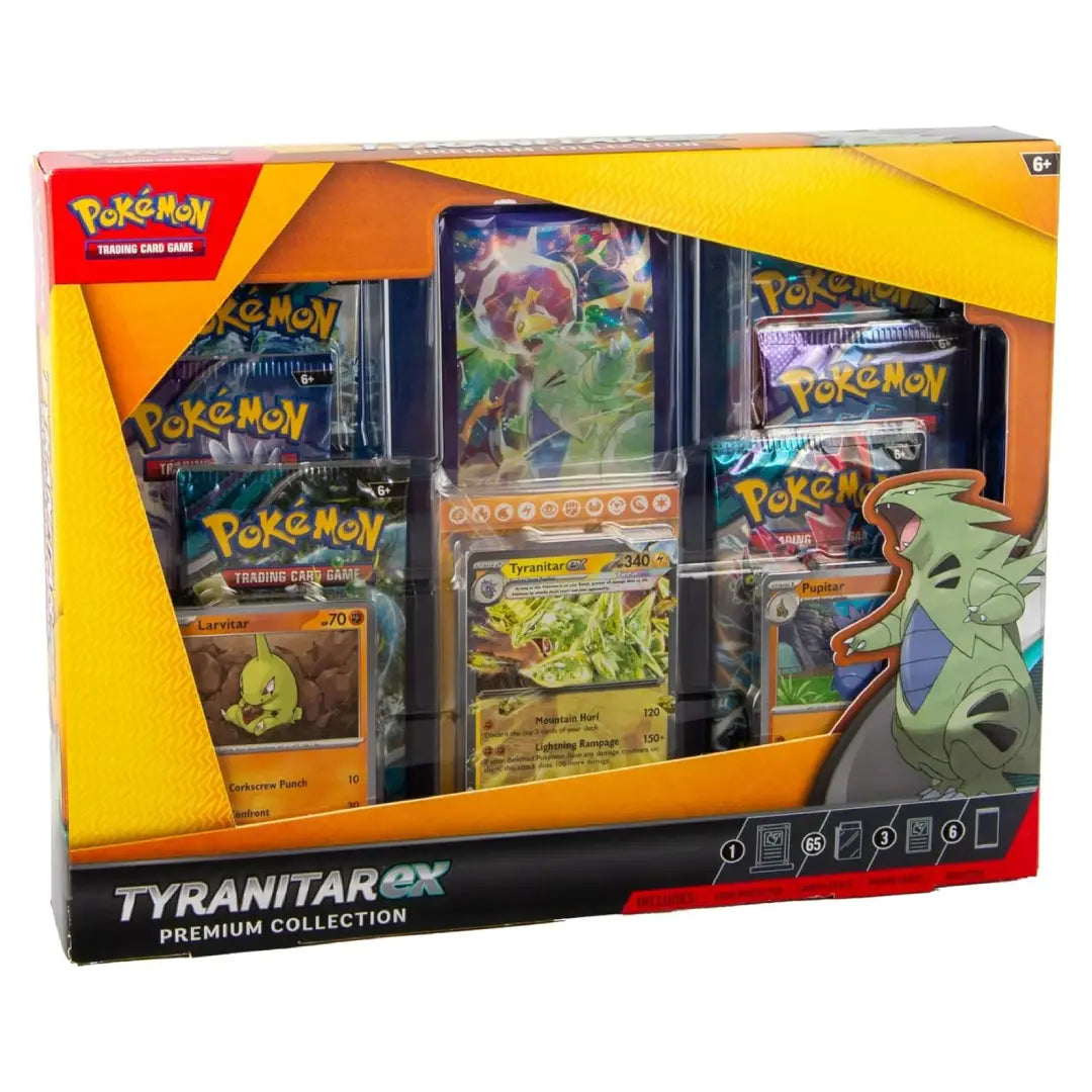 Pokémon TCG Tyranitar ex Premium Collection Box sealed