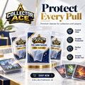 Ultra clear standard size card sleeves 100 plus pack from Collector Ace