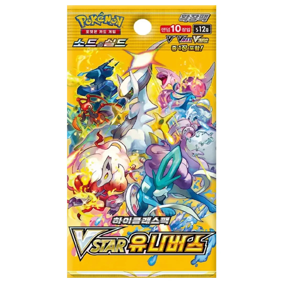Pokémon TCG VSTAR Universe S12a Booster Pack Korean Version