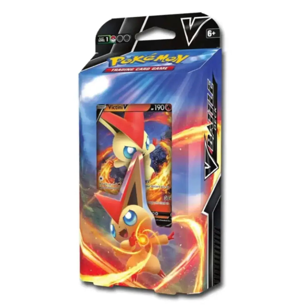 Pokémon TCG Victini V Battle Deck factory sealed front view