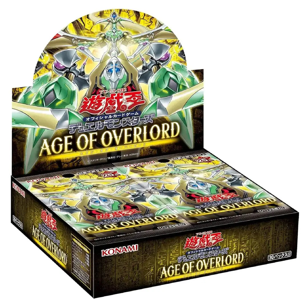 Konami Yu-Gi-Oh Age of Overlord Green Japanese Booster Box factory sealed