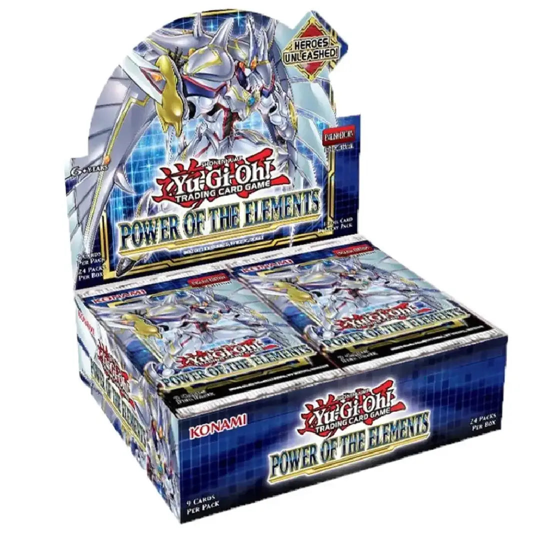 Yu-Gi-Oh Trading Card Game Power of the Elements English Booster Box factory sealed