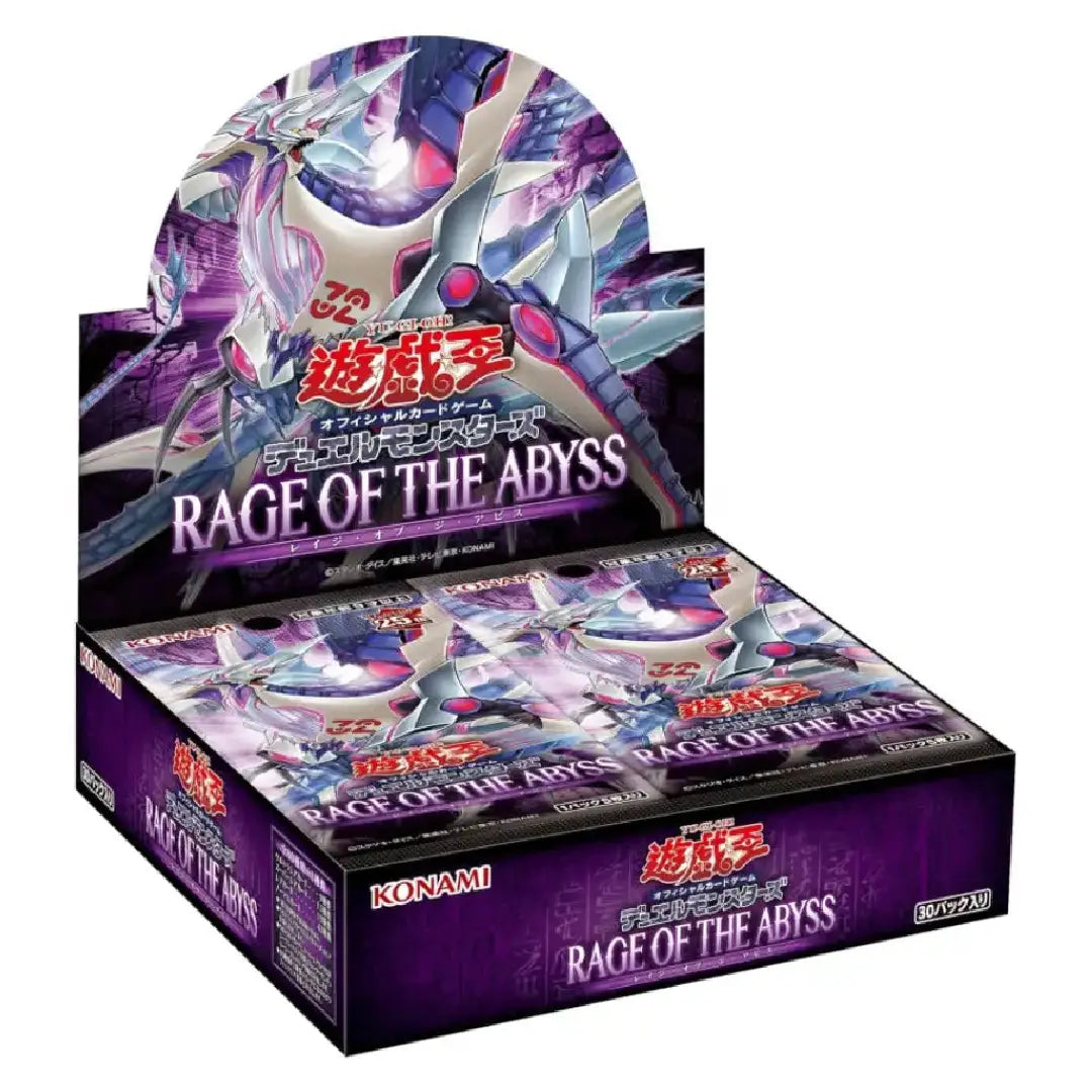 Yu-Gi-Oh Trading Card Game Rage of the Abyss English Booster Box factory sealed
