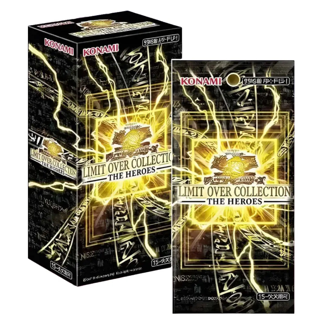 Yu-Gi-Oh Duel Monsters Limit Over Collection THE Heroes Japanese Booster Box factory sealed