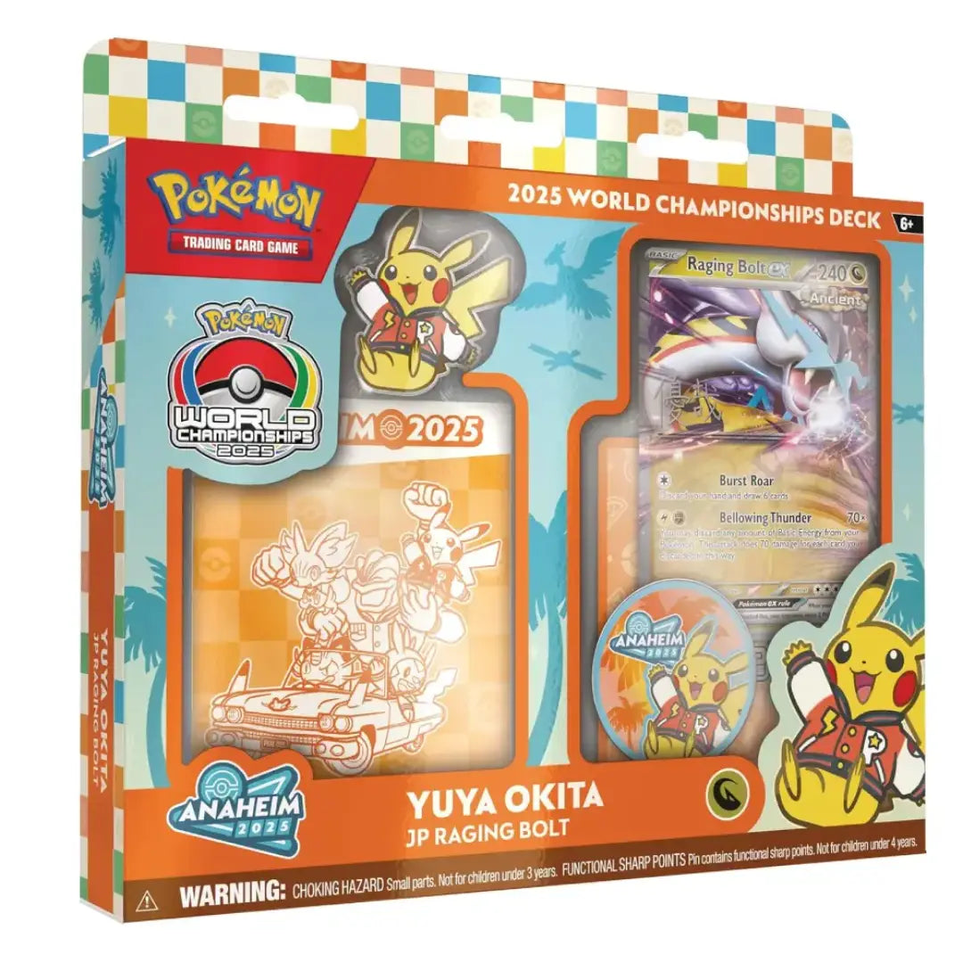 Pokémon TCG 2025 World Championships Deck Yuya Okita factory sealed