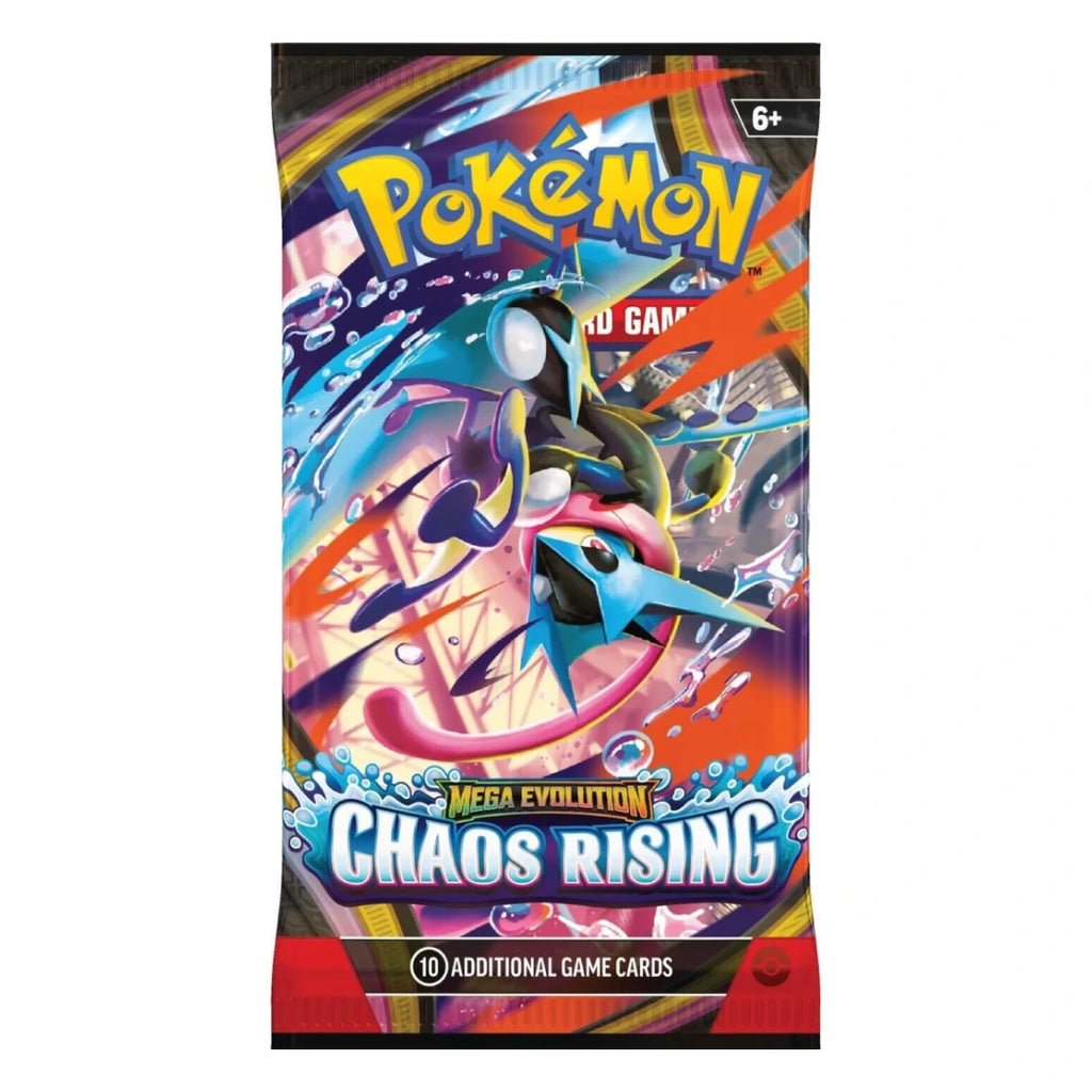 Individual English Pokémon Chaos Rising booster packs safely stored in corner-mint condition for immediate delivery from Collector Ace in Mumbai, India