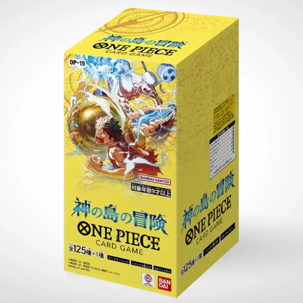 Fresh single Japanese One Piece TCG OP-15 booster packs handled in mint condition, ready for reliable shipping across India from Collector Ace in Mumbai