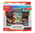 Sealed Pokémon TCG 30th Anniversary First Partner Illustration Collection Series 2 box, featuring exclusive Johto, Unova, and Galar promo cards, available at Collector Ace in Mumbai, India