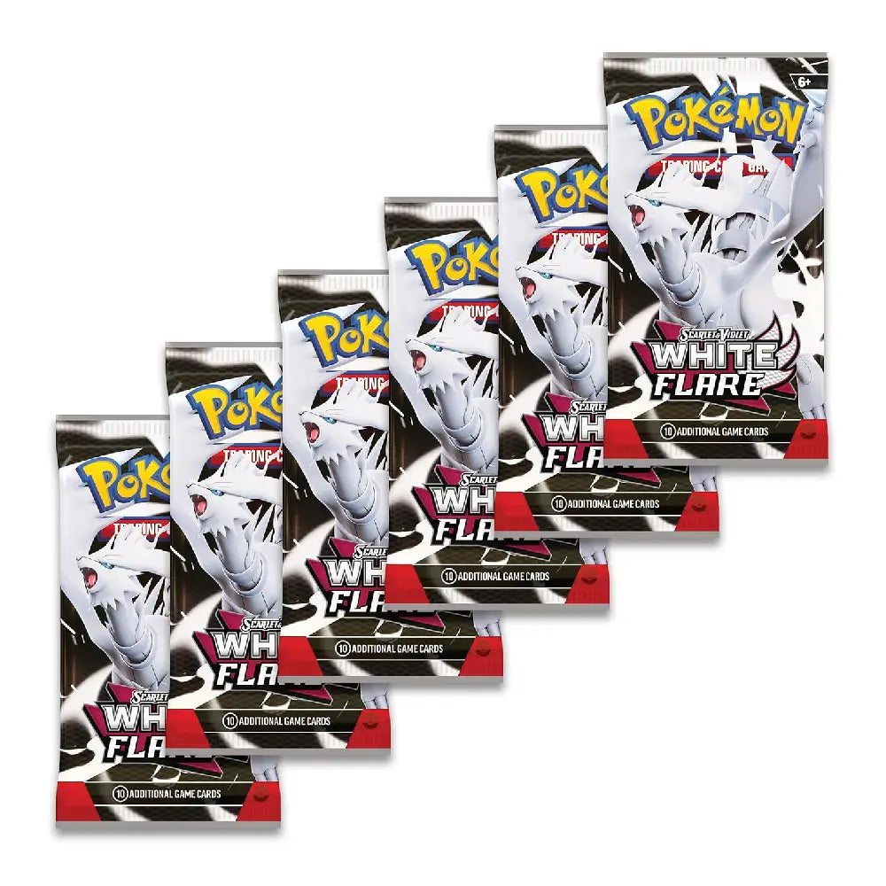 Unbox the Unova region fire and hunt for rare Reshiram ex or stunning Special Illustration Rares in this Korean White Flare booster pack from Collector Ace, Mumbai, India
