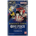 An authentic single Japanese edition One Piece TCG OP-01 Romance Dawn booster pack featuring Monkey D. Luffy, sourced by Collector Ace Mumbai India