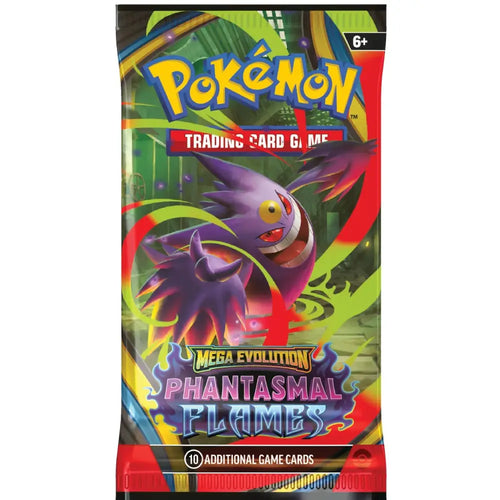 Pokémon Mega Evolutions Phantasmal Flames Booster Pack English Factory Sealed