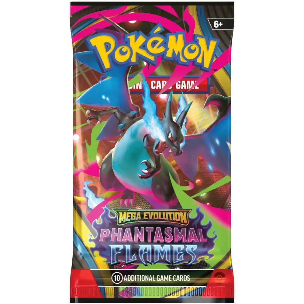 Pokémon TCG Mega Evolutions Phantasmal Flames English Booster Pack