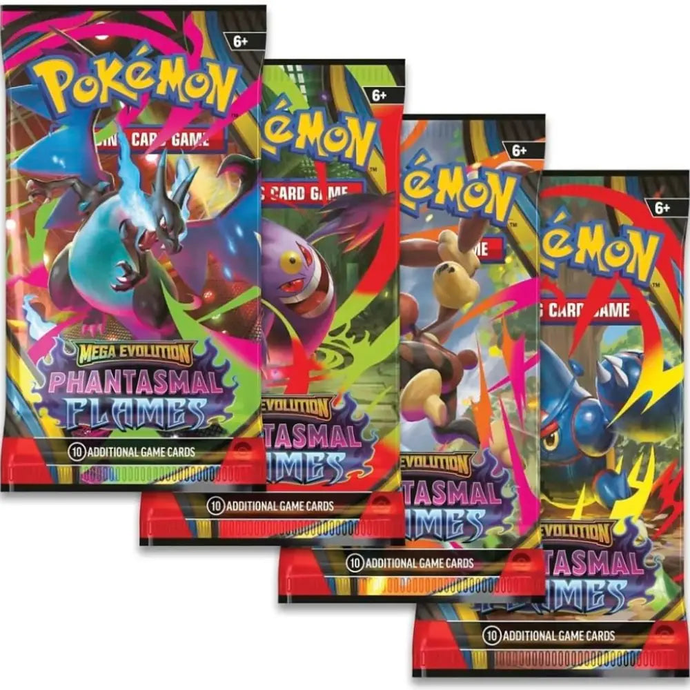 Mega Evolutions Phantasmal Flames Pokémon Booster Pack English Edition