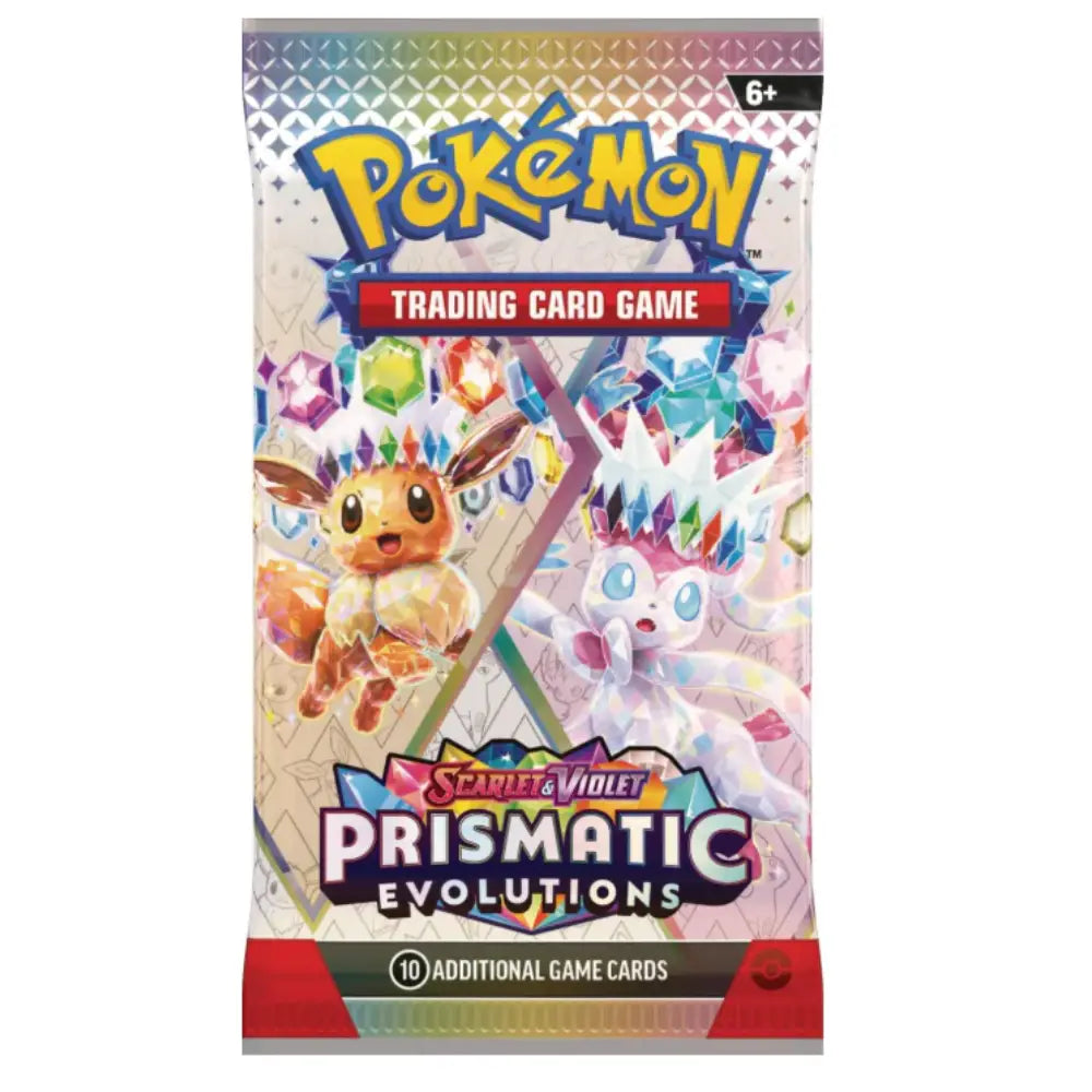 Pokémon Scarlet & Violet Prismatic Evolutions Booster Pack English Factory Sealed