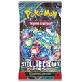 Pokémon Stellar Crown Booster Pack English 10 Cards Terapagos Artwork