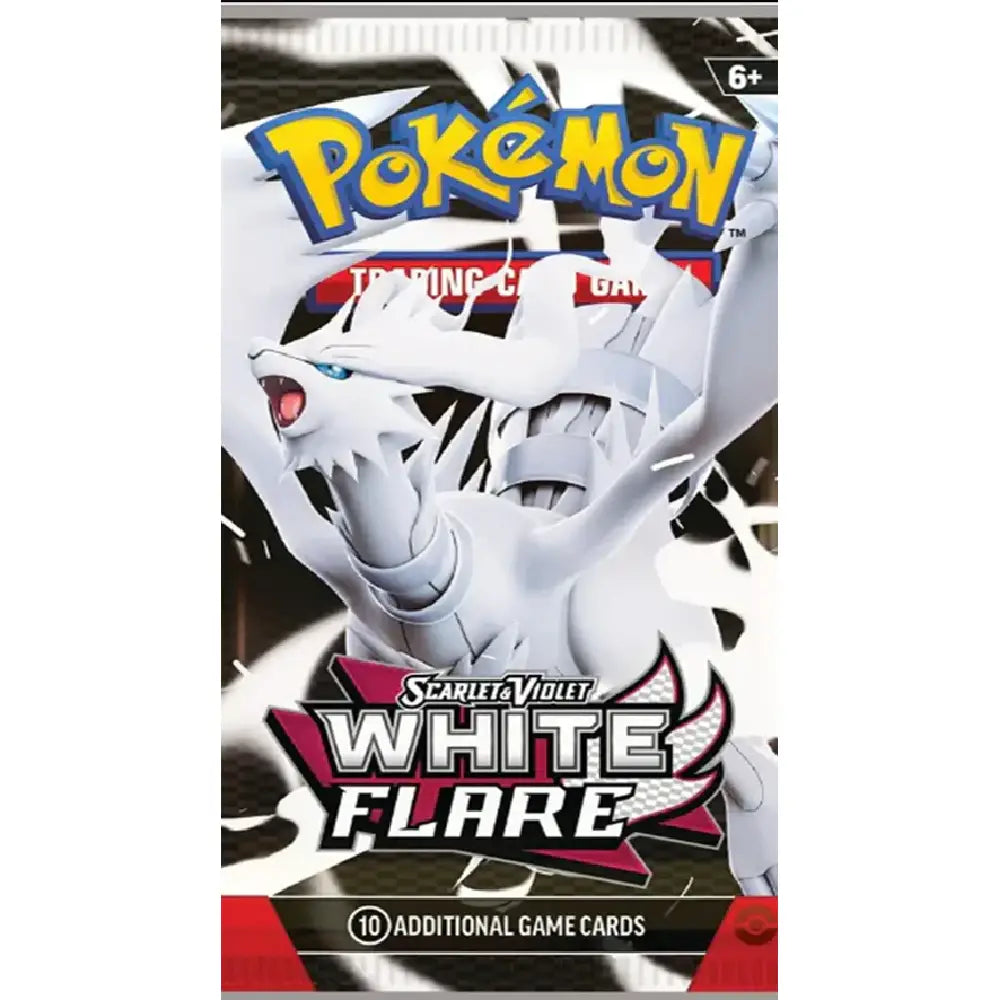 Pokémon Scarlet & Violet White Flare Binder Collection Booster Pack English Factory Sealed
