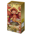 Full Japanese version One Piece TCG PRB01 'The Best' display boxes packed with premium reprints and rare alternate arts at Collector Ace Mumbai India