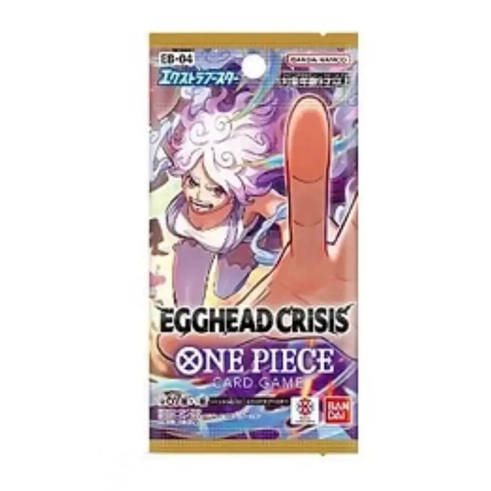 100% original, factory-sealed Japanese version One Piece TCG EB04 display boxes with intact manufacturer shrink wrap at Collector Ace Mumbai India
